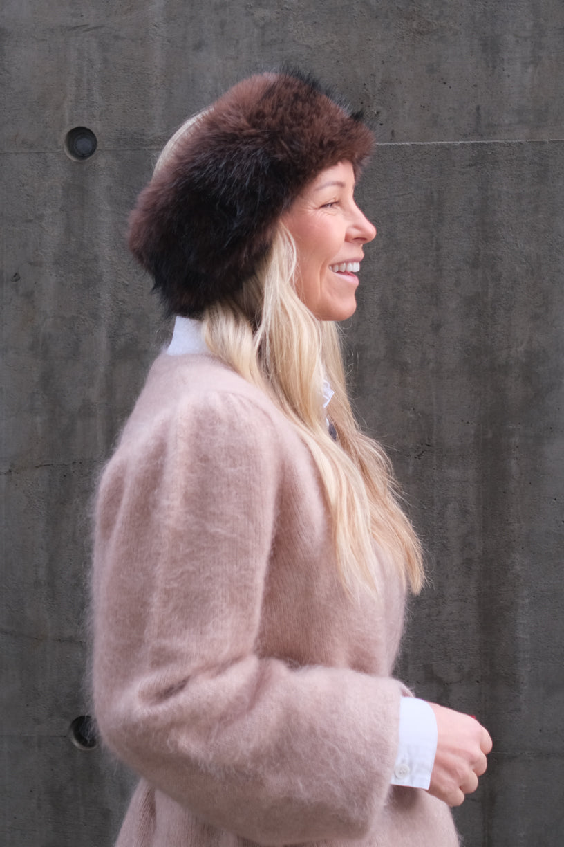 Noma X Samsara Fuskepels Pannebånd Brun