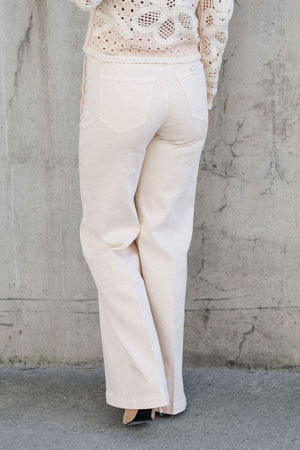 Giudith Pants Denim Vanilla