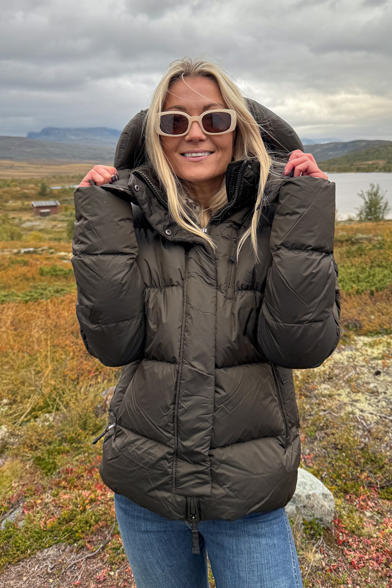 Stella Down Jacket Olive