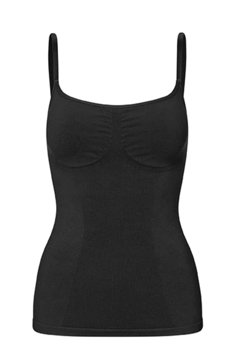 Second Skin Cami Top Black