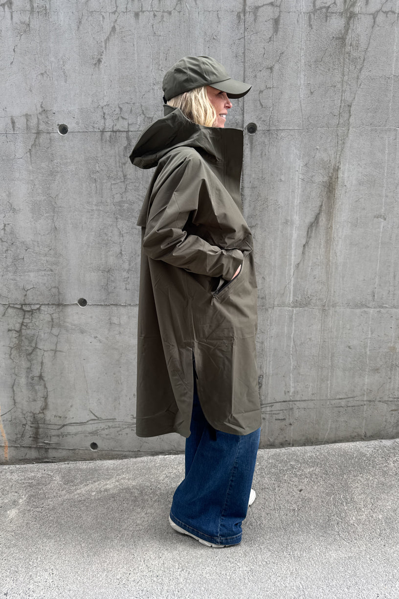 Vangen Coat Grape Leaf