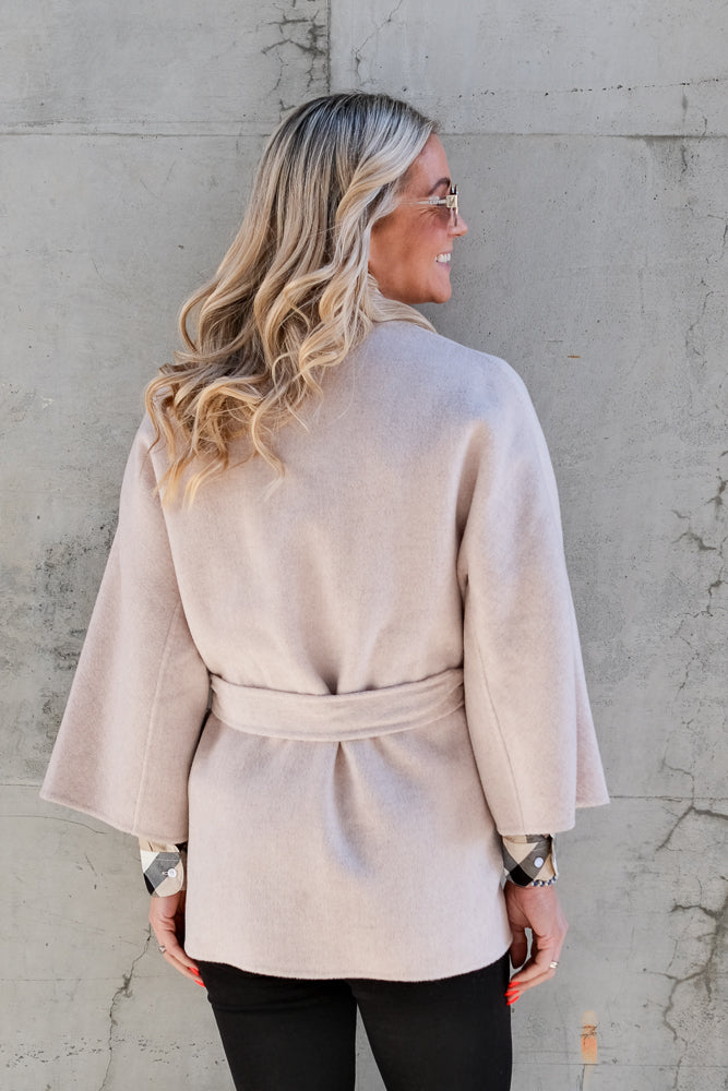 Akiko Wool Jacket Latte