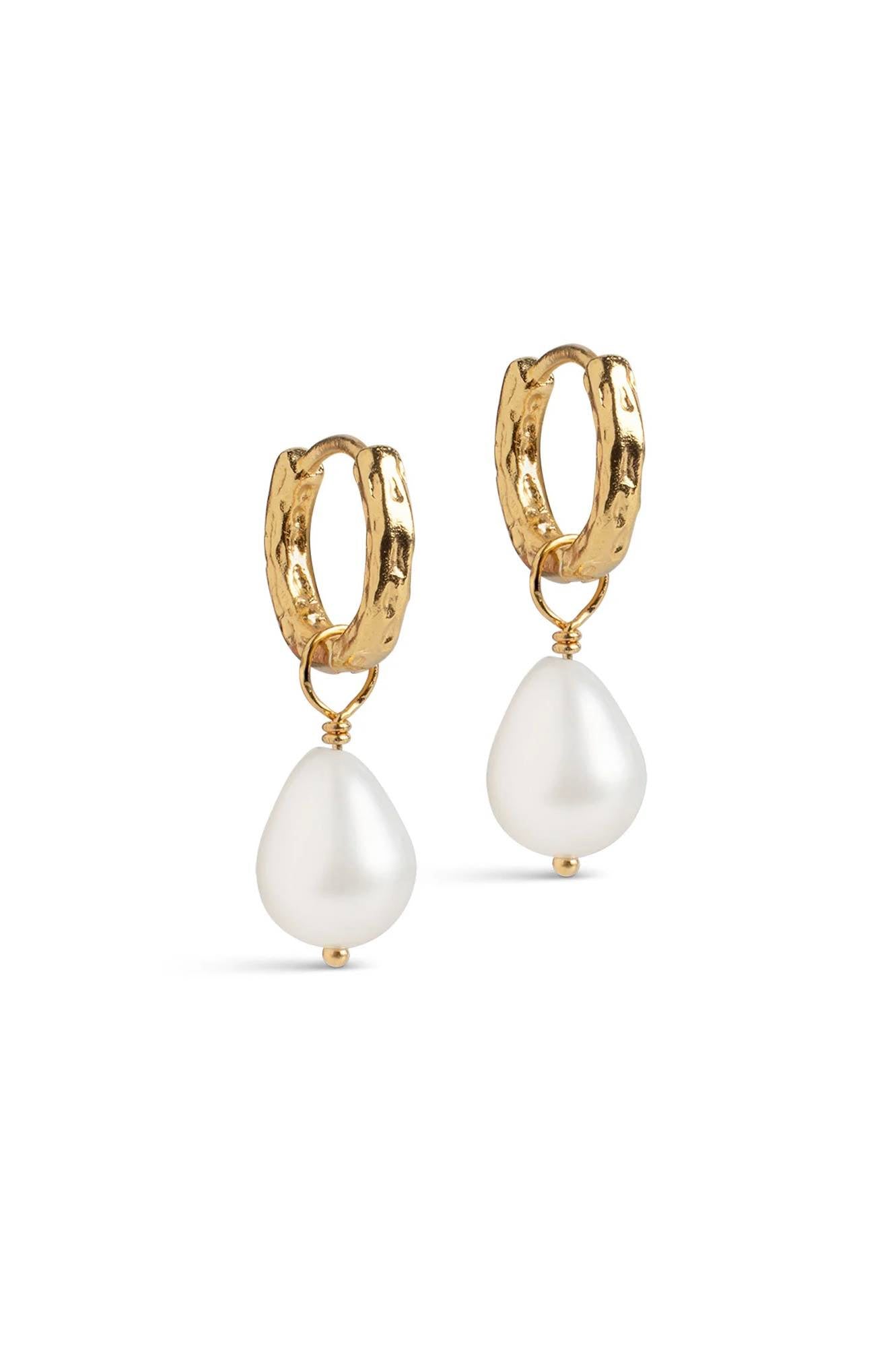 Hoops Significant Pearl Gold