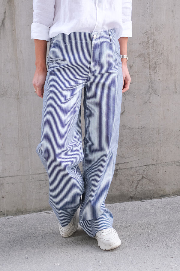 Erica Pants Blue Stripe