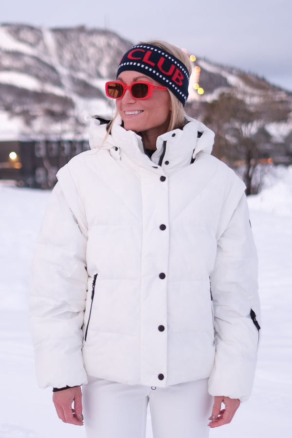 Hanni Ski Club Jacket Snow White