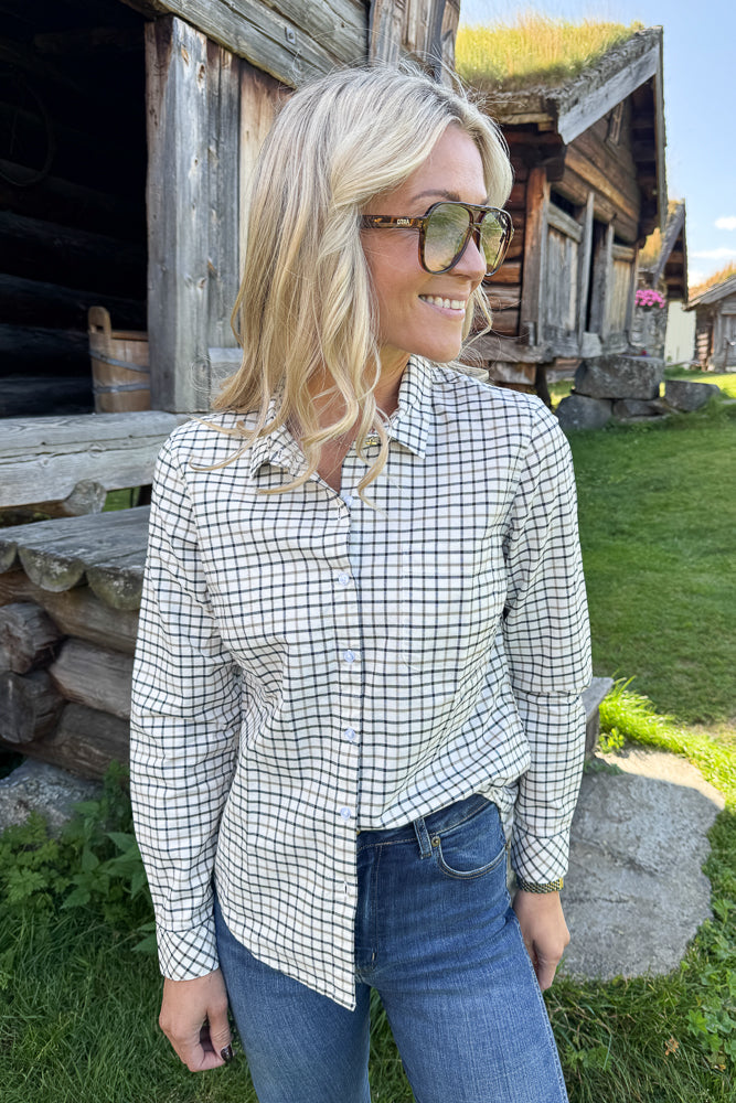 Woodside Check Shirt Navy Check