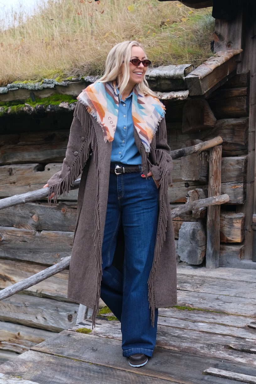 Cashmere Scarf Square Rio Soft Multiple