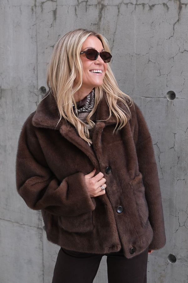 Faje Faux Mink Choco