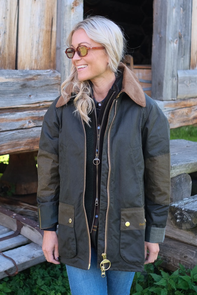 Allerston Wax Jacket Olive