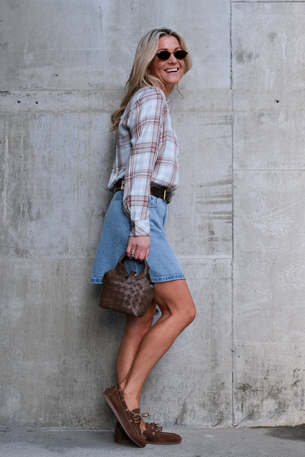 Hunter Chambray Ivory