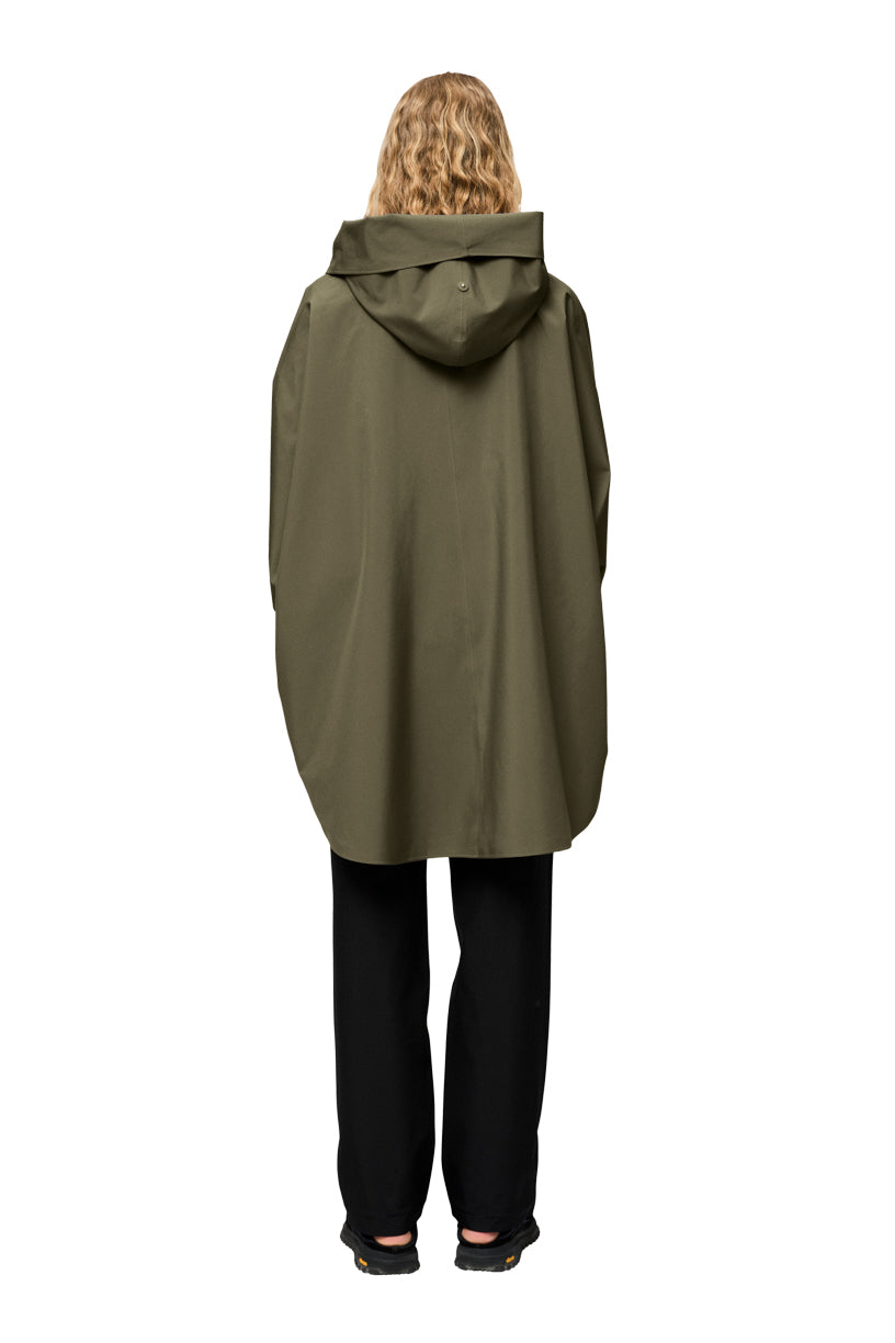 Bergen Poncho Grape Leaf