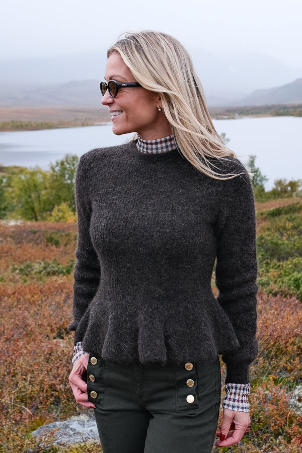 Aria Sweater Dark Brown