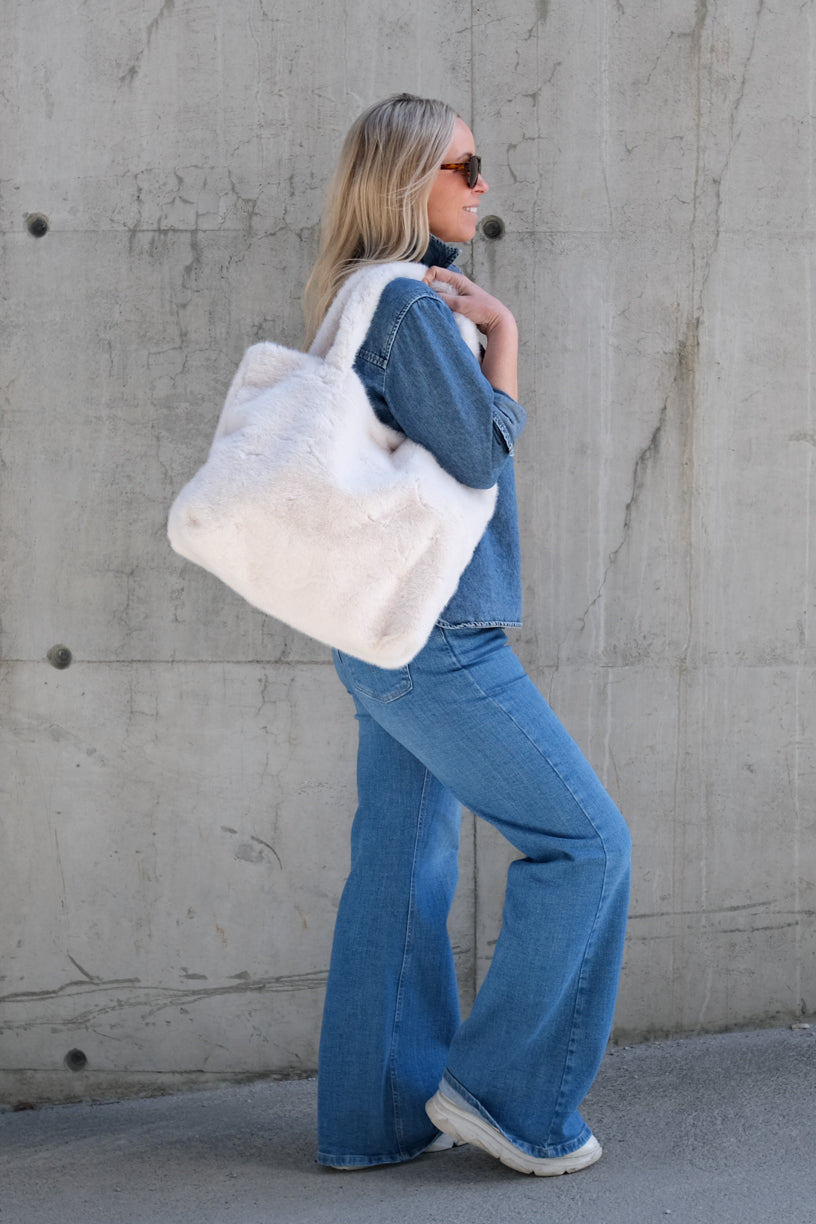 Astrid Weekendbag Lys Beige