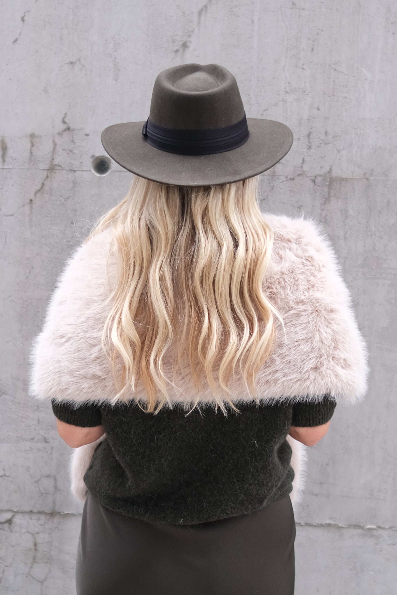 Stola Sjal Lys Beige