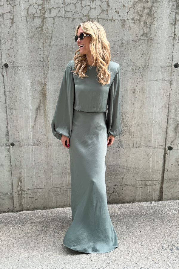Juliette Dress Agave Green