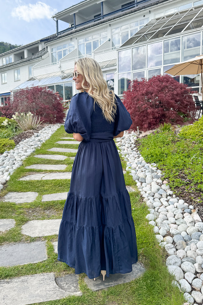 Deep Ocean Dress Dark Navy