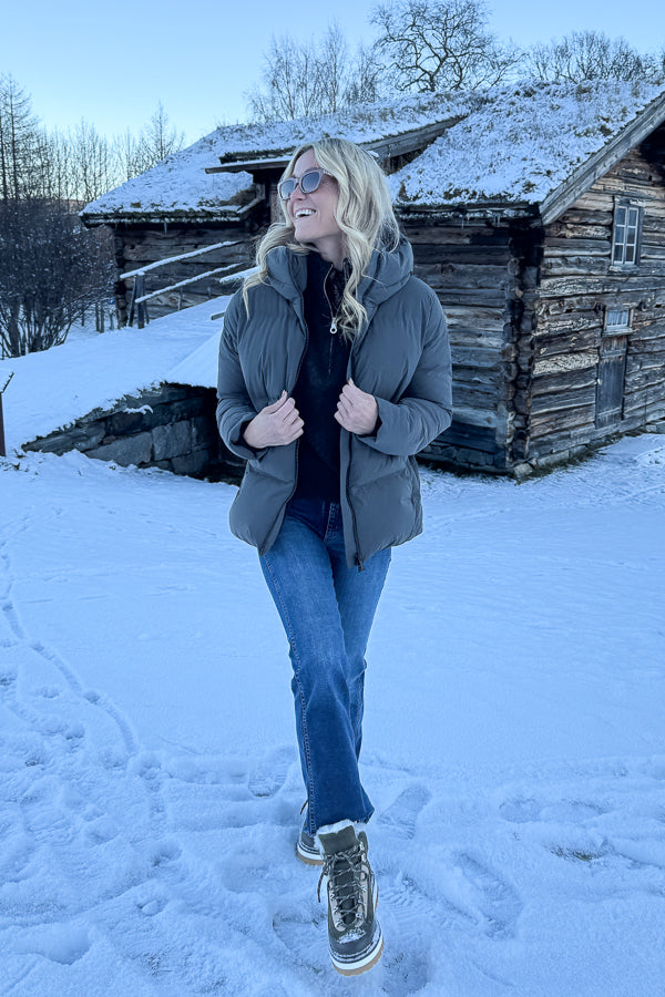 Halo Down Jacket Thyme