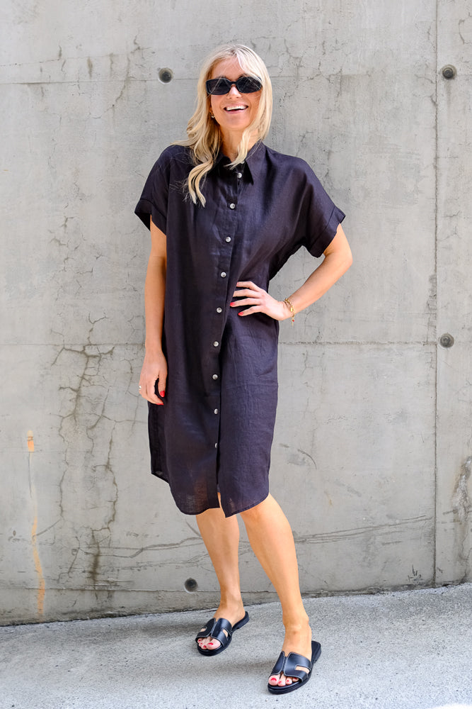 Peppa Dress Black