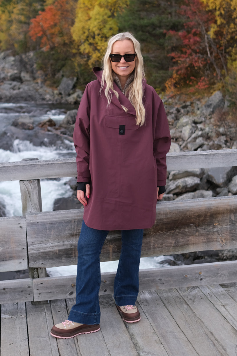 Bergen Poncho Late Dawn