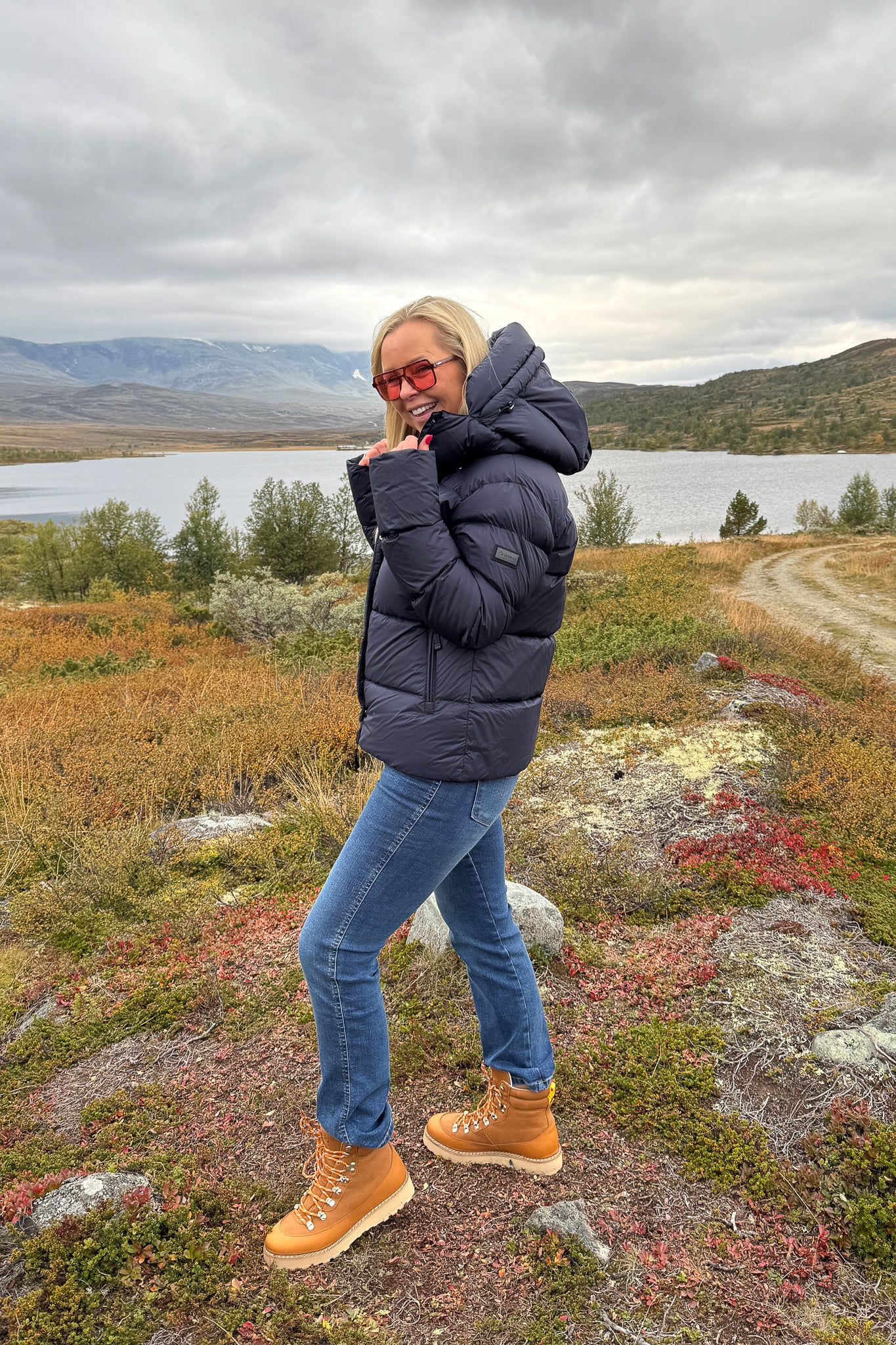 Stella Down Jacket Navy