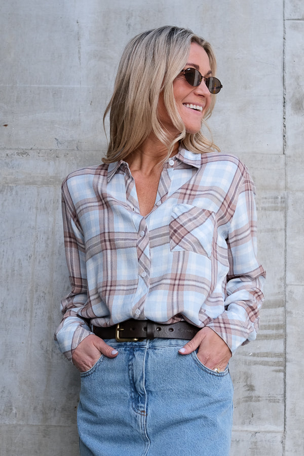 Hunter Chambray Ivory