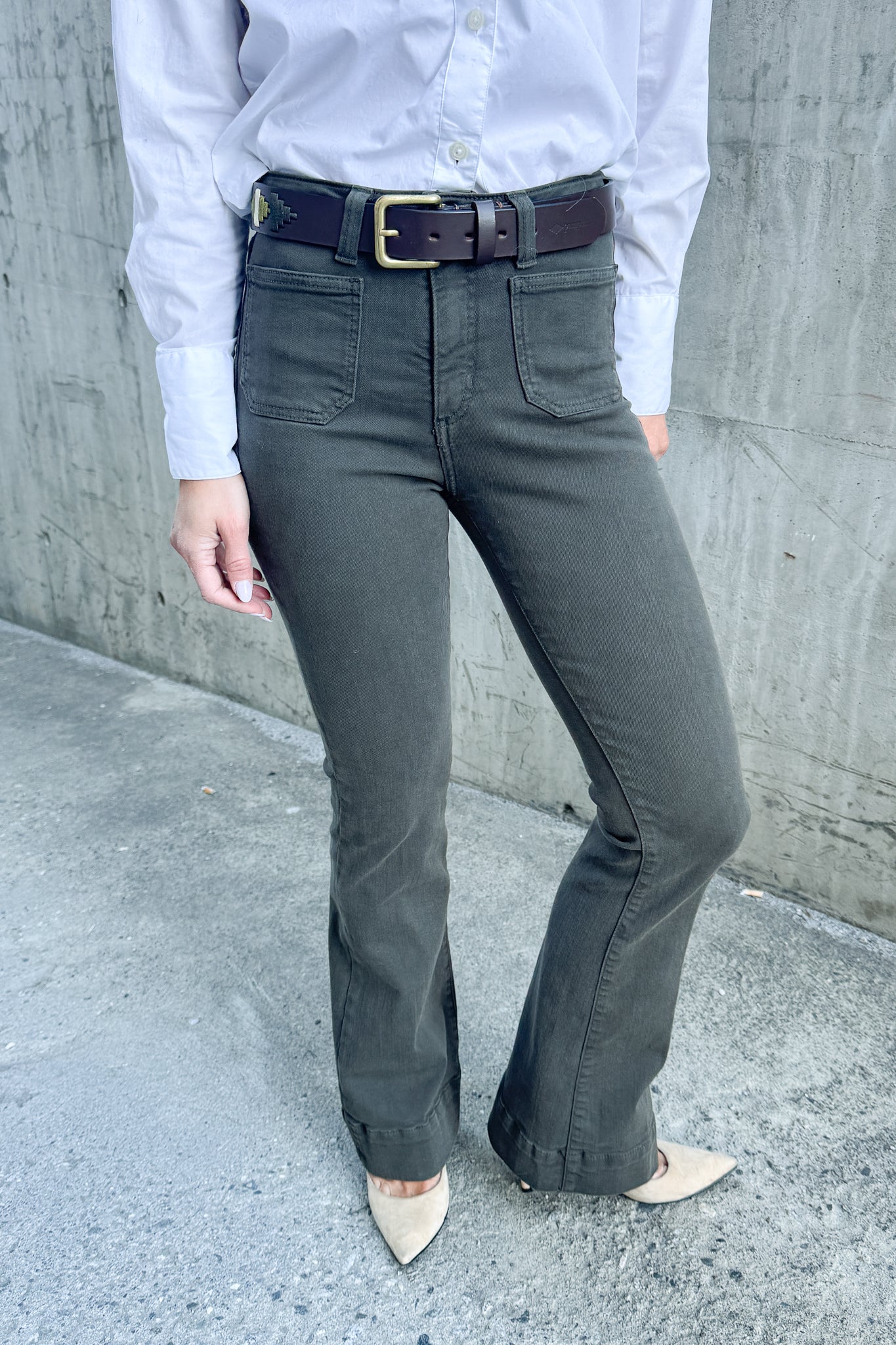 Jim Drill Cashmere Army