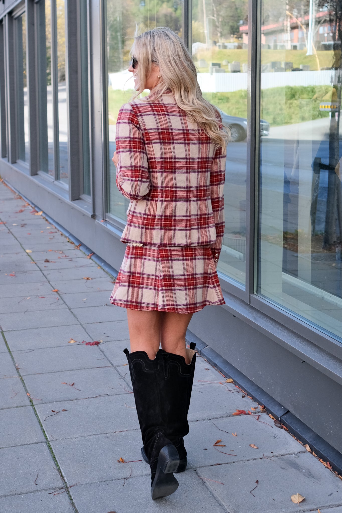 Tailored Blazer Checks