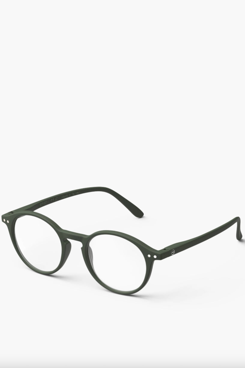 Reading Glasses #D Kaki Green