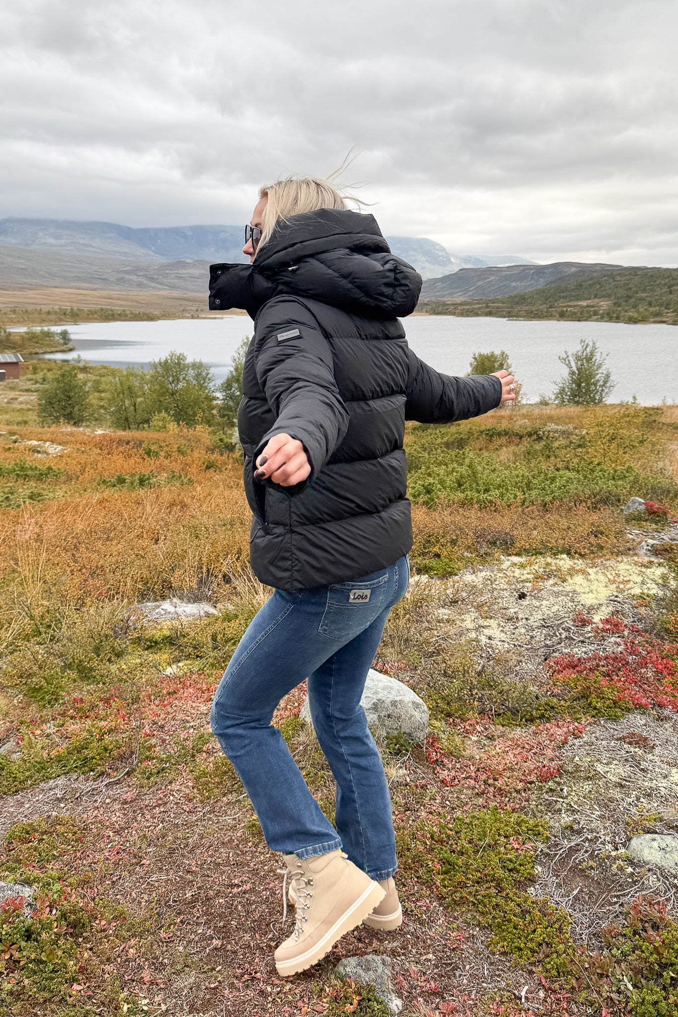 Stella Down Jacket Black