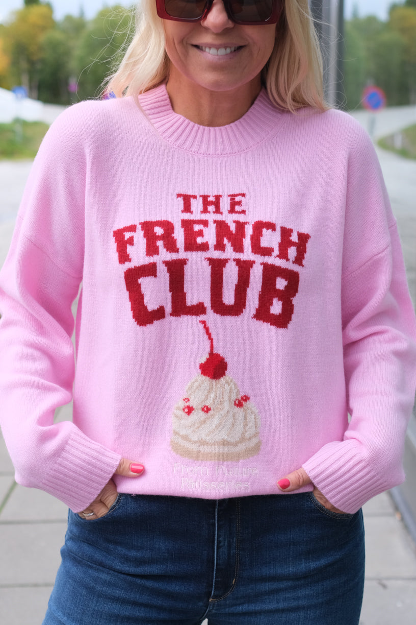 Crewneck Sweater The French Club Ballet Pink
