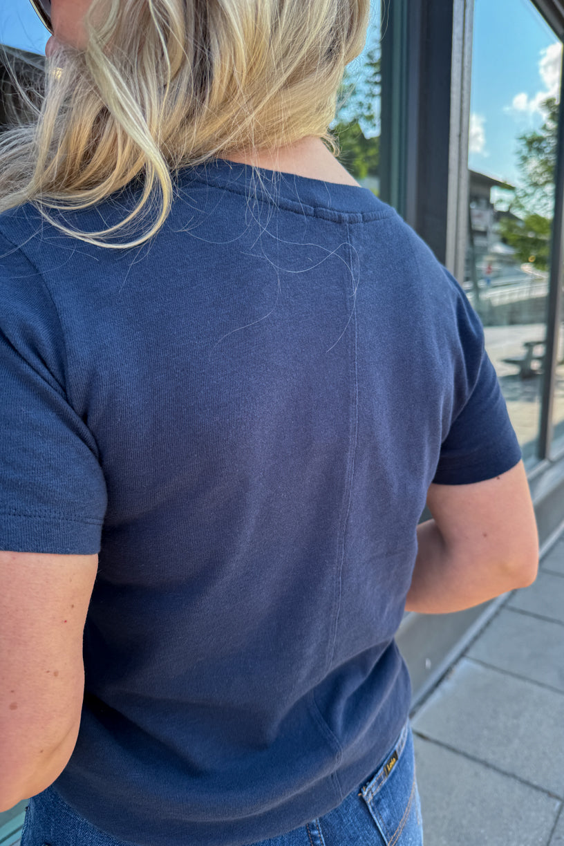 Sonoma T-shirt Navy Blue Vintage