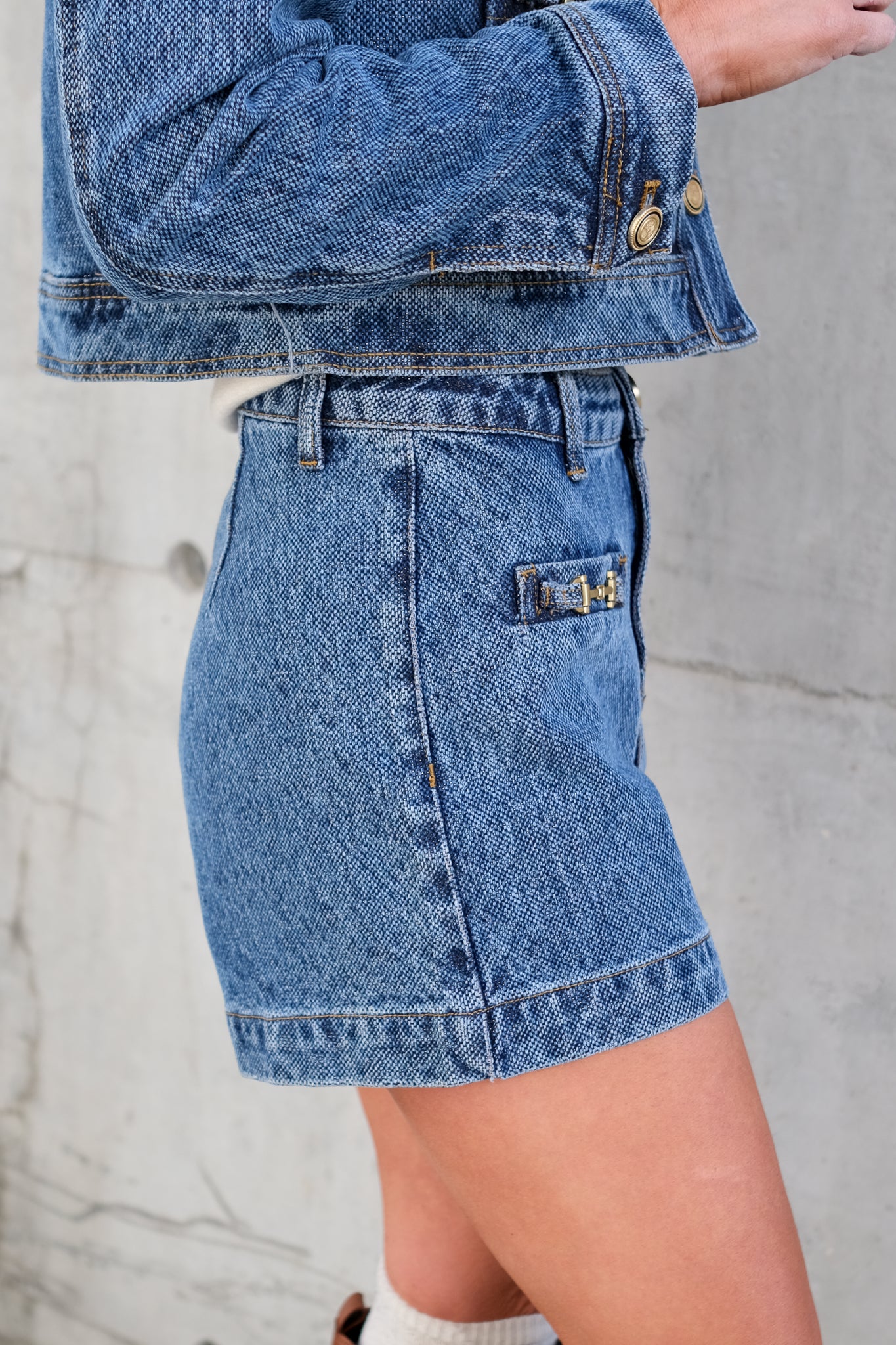 Brett Shorts Bleu Jeans
