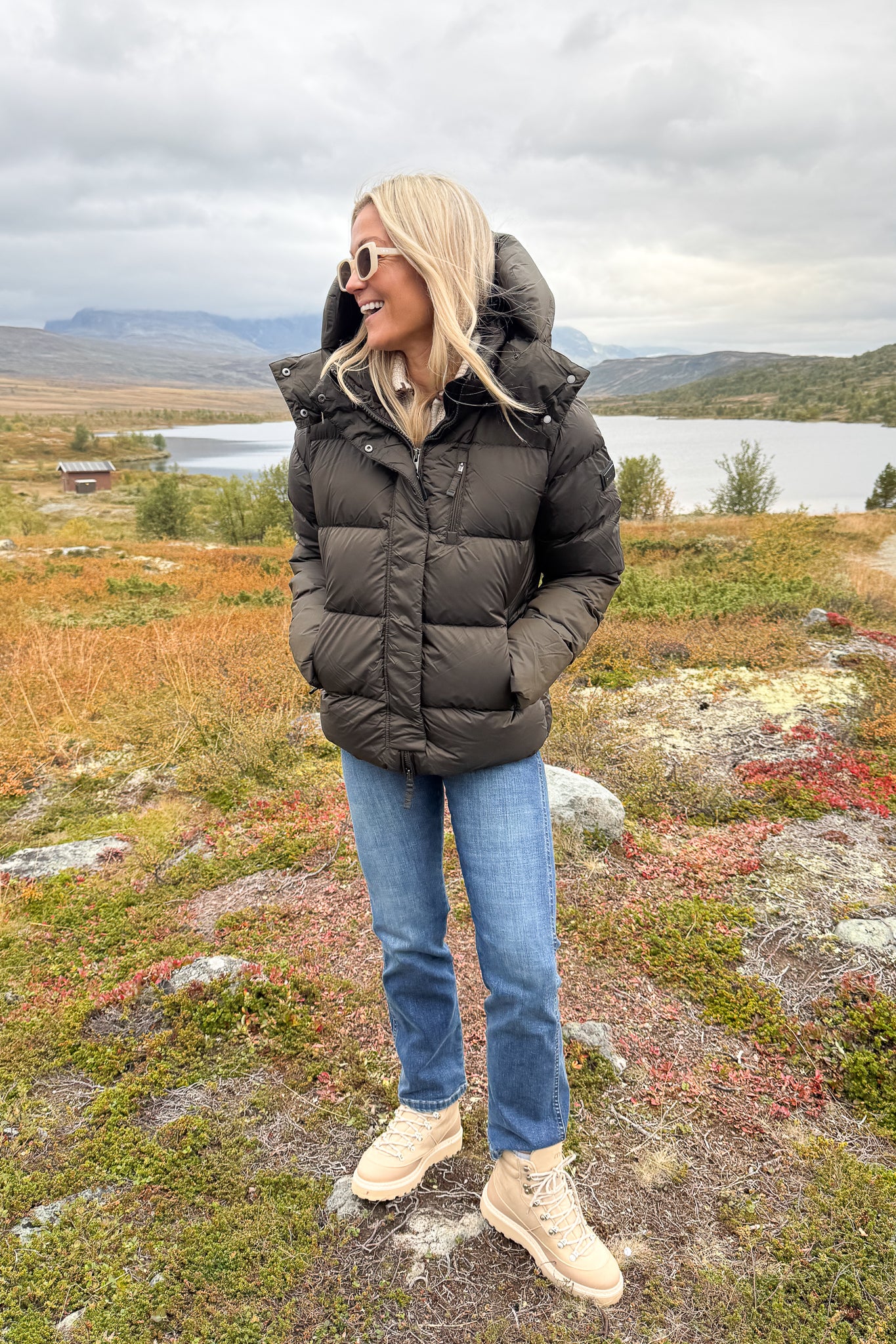 Stella Down Jacket Olive