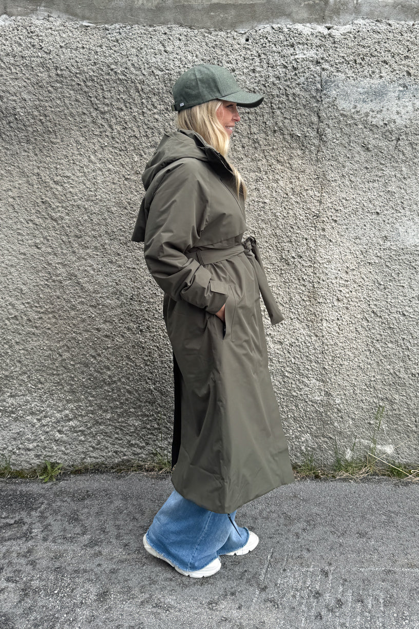 Åse Insulated Coat Grape Leaf