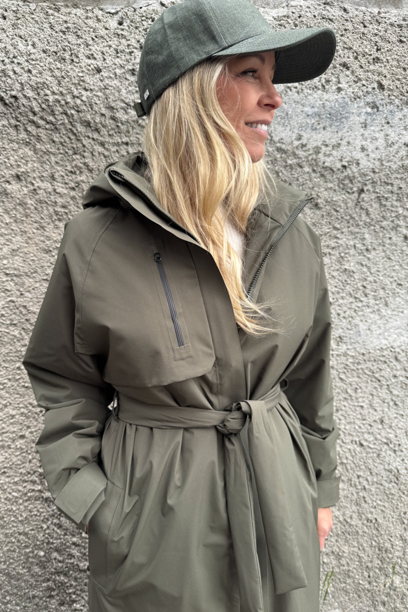 Åse Insulated Coat Grape Leaf