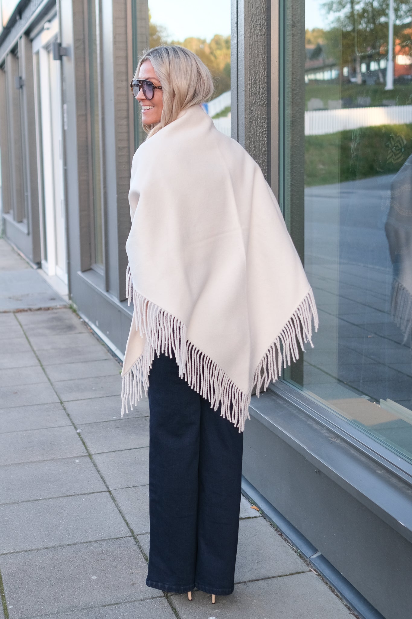 Alba Wool Scarf Eggshell