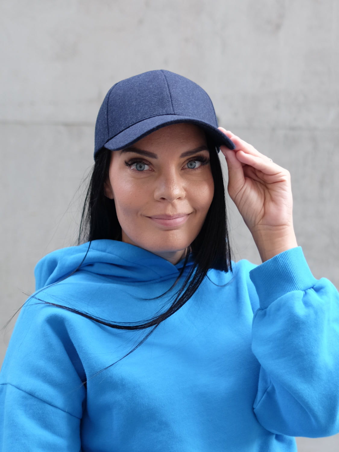 Merino Wool Dark Navy