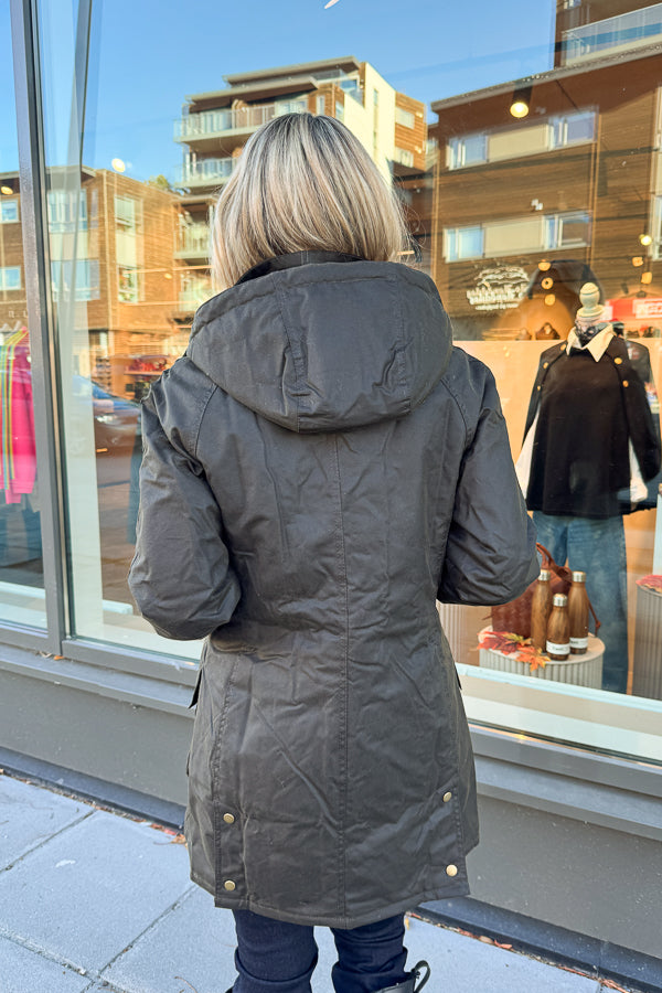 Bower Wax Jacket Olive