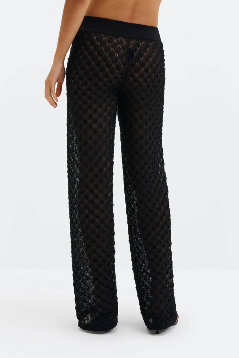 Alissa Knitted Pants Black