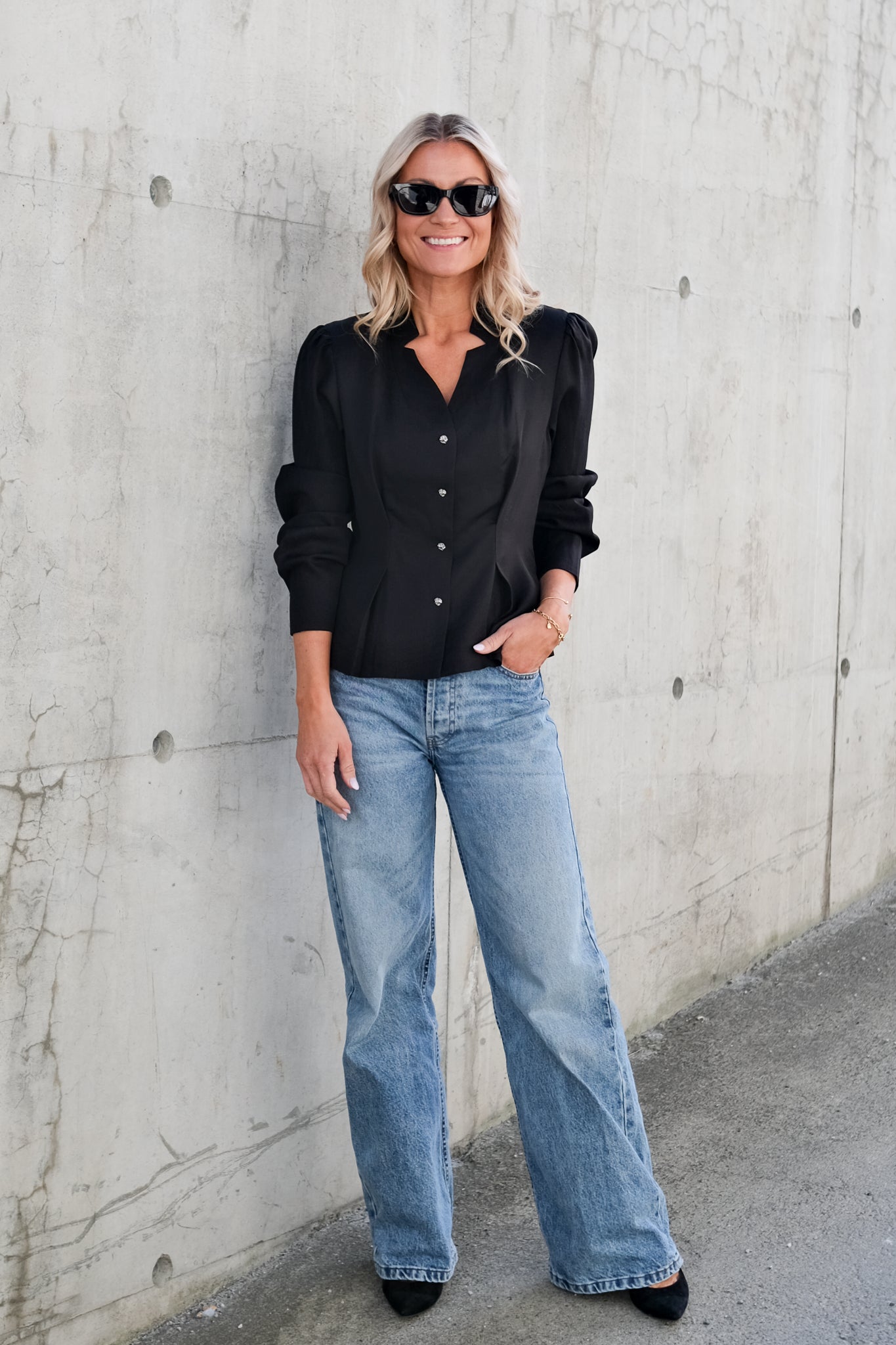 Sue Blouse Black
