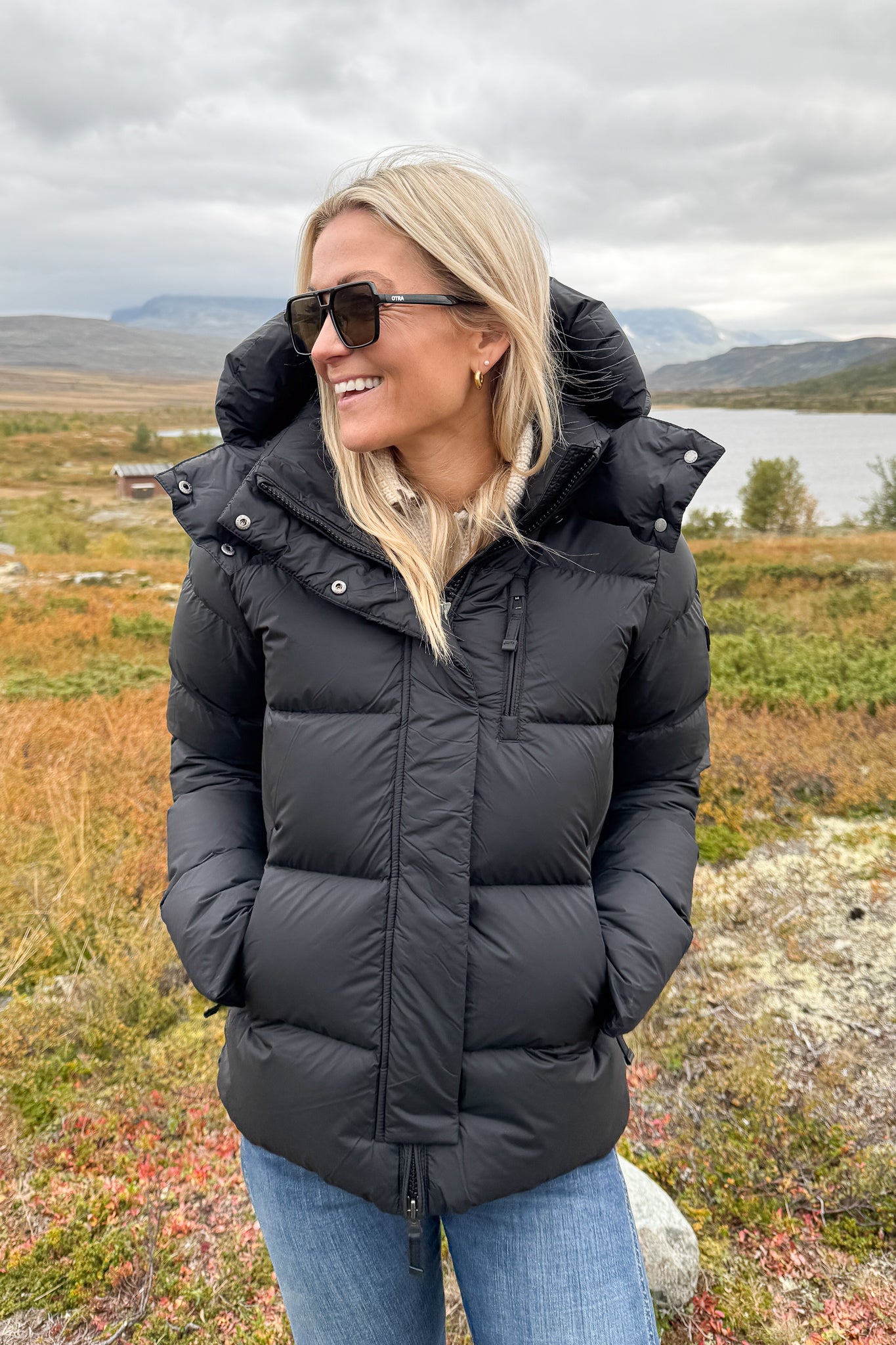 Stella Down Jacket Black