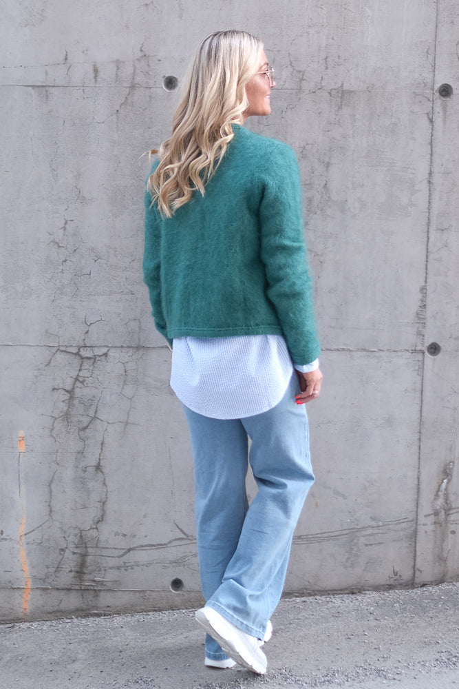 Una Chuncky Jacket Frosty Spruce