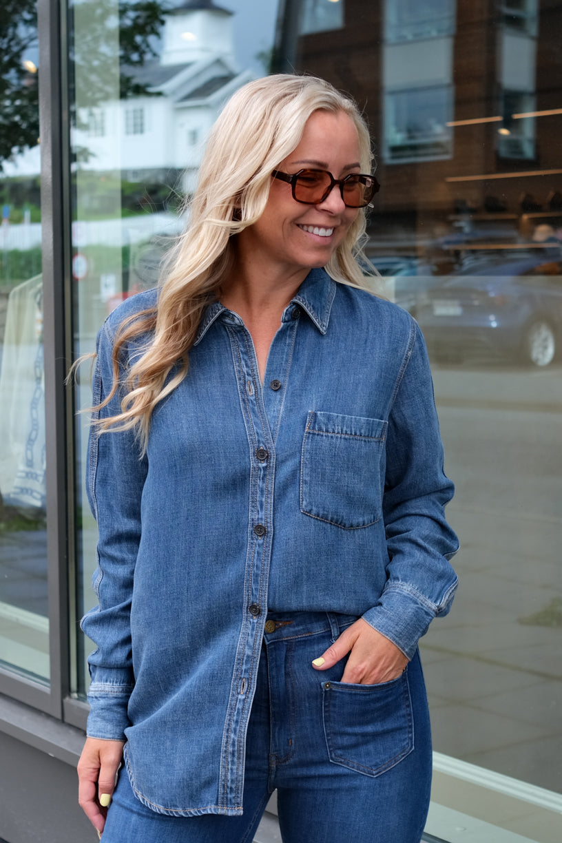 Atticus Shirt Antique Blue