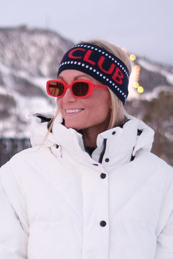 Ester Ski Headband Navy