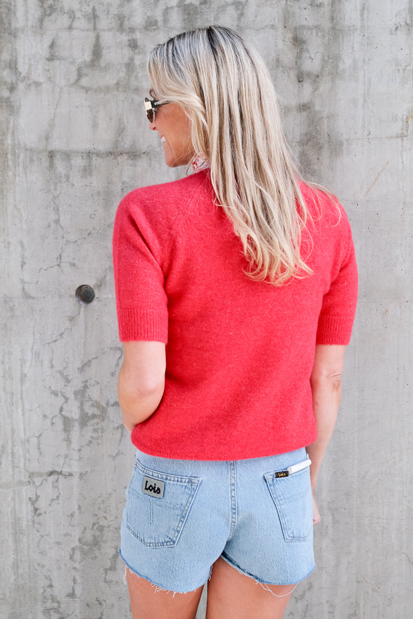 Georgina Sweater Ruby Pink