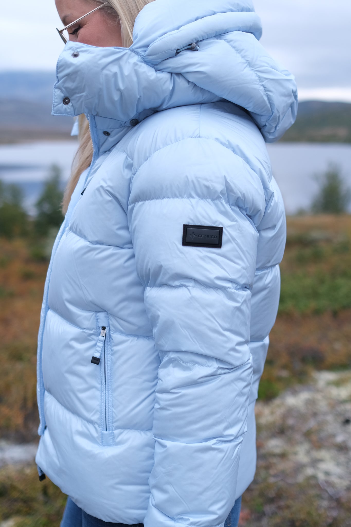 Stella Down Jacket Sky