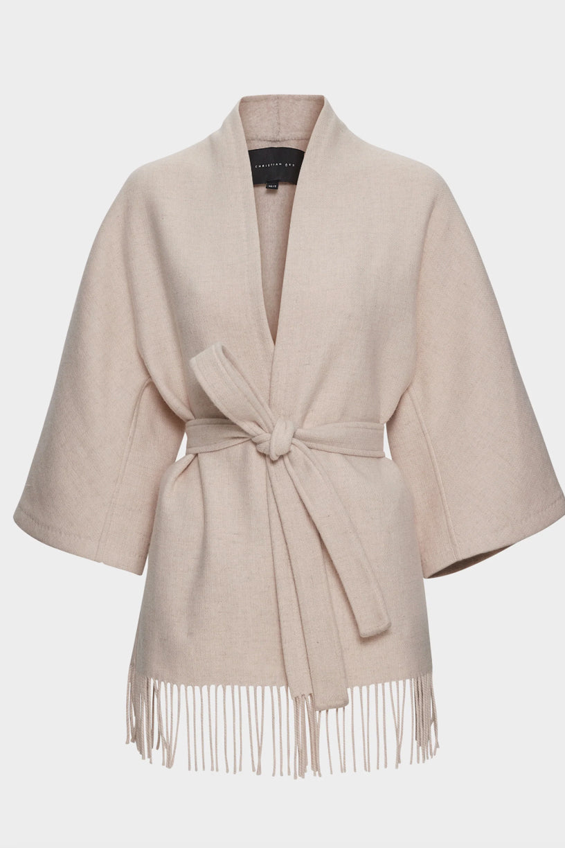 Akila Lambswool Jacket Cream