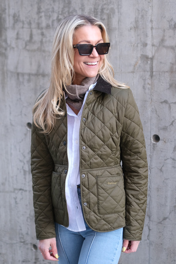 Deveron Quilted Jacket Olive