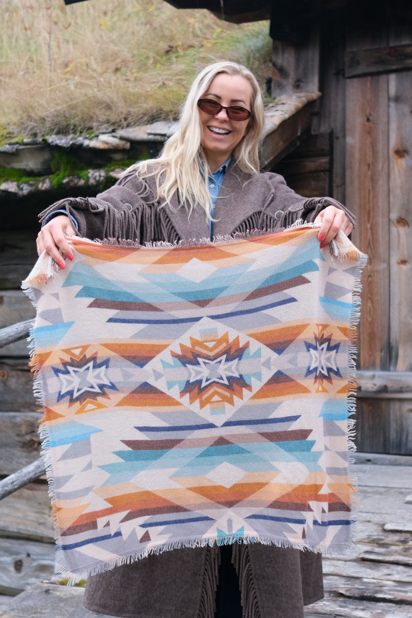 Cashmere Scarf Square Rio Soft Multiple