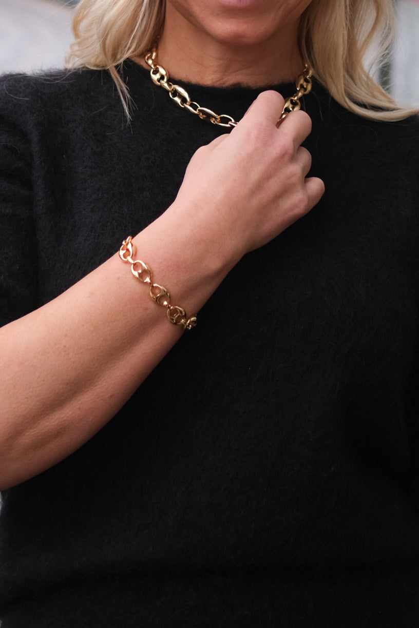 Nikandra Bracelet Gold Plated